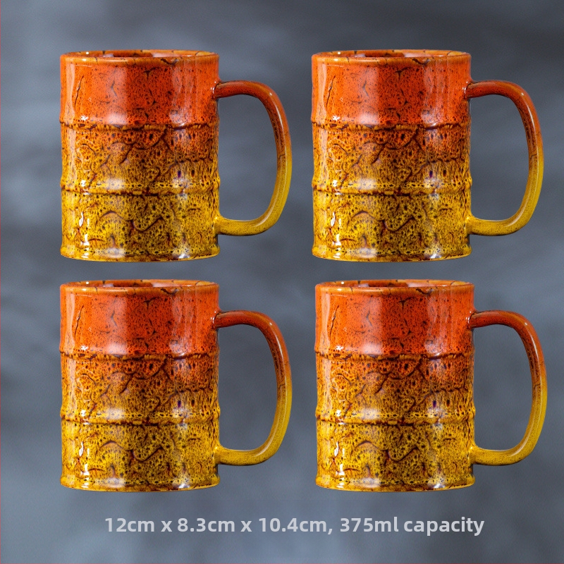 Keramička šalica točena u peći od 375 ml, internetska šalica za pivo slavnih osoba, kreativna personalizirana šalica za točeno pivo, čaša za vino, Fcm izvješće