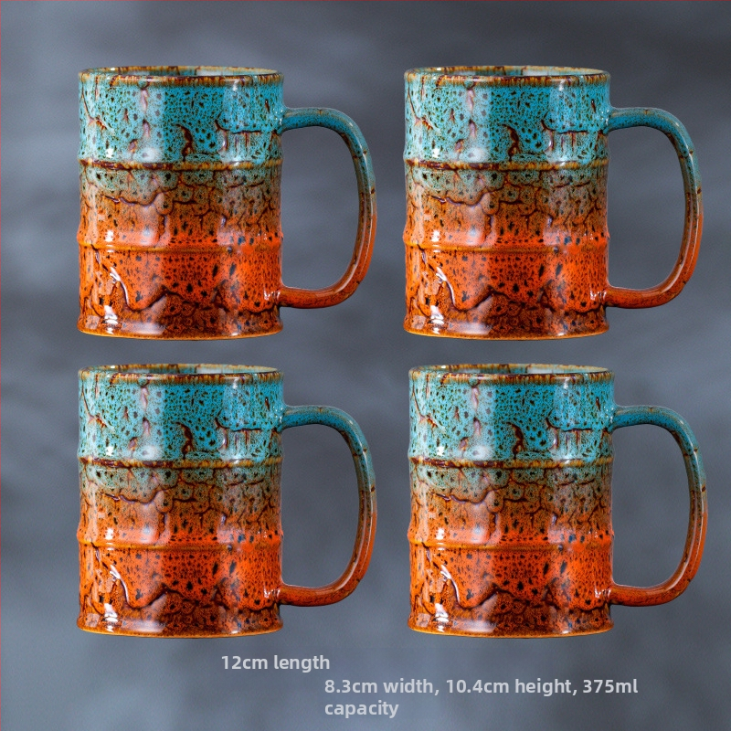 Keramička šalica točena u peći od 375 ml, internetska šalica za pivo slavnih osoba, kreativna personalizirana šalica za točeno pivo, čaša za vino, Fcm izvješće