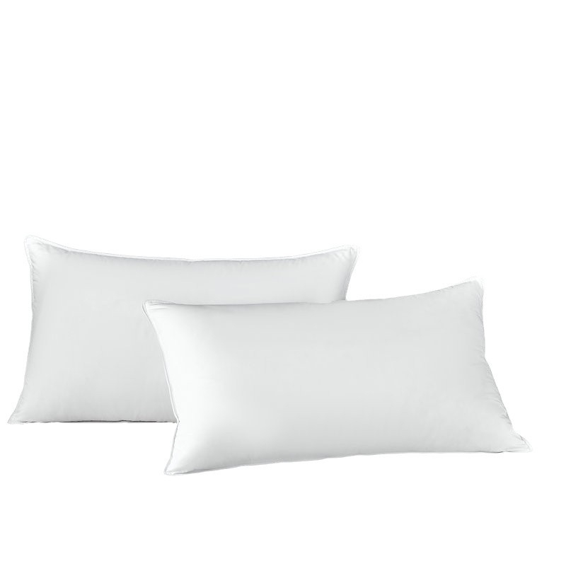 Penkių žvaigždučių viešbučio pagalvės šerdies gamyklos tiesioginė didmeninė prekyba viešbučio namams minkšta patalynė plunksnų aksomo pagalvė