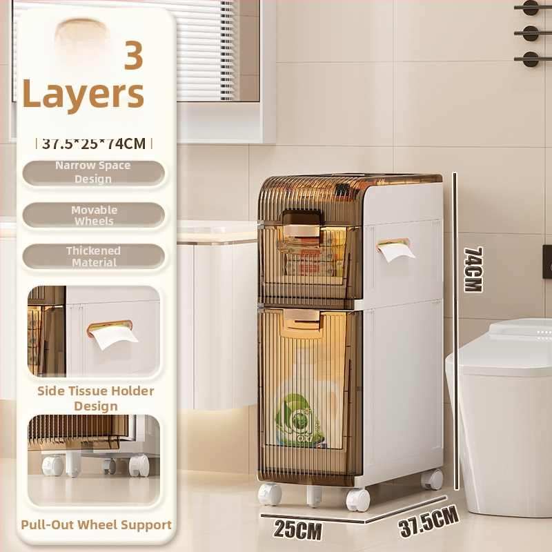 WC-tároló állvány, fürdőszobai beszerelés nélküli szekrény, WC-tároló szekrény, WC-szekrény, WC oldalsó szekrény