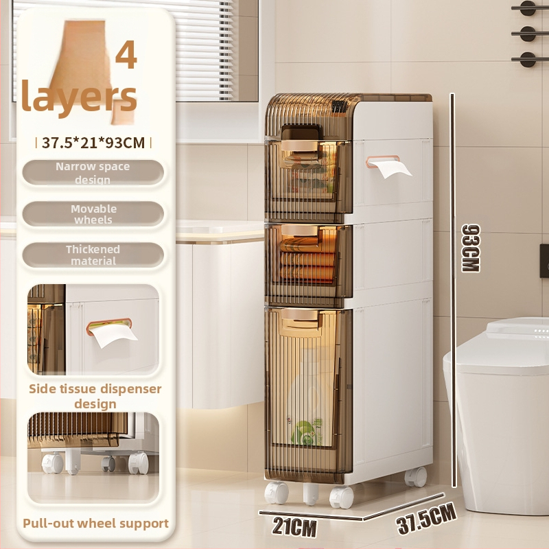 WC-tároló állvány, fürdőszobai beszerelés nélküli szekrény, WC-tároló szekrény, WC-szekrény, WC oldalsó szekrény