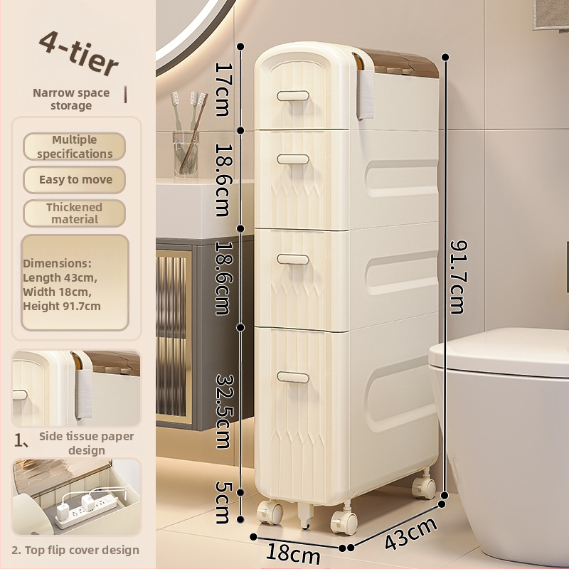 WC-tároló állvány, fürdőszobai beszerelés nélküli szekrény, WC-tároló szekrény, WC-szekrény, WC oldalsó szekrény