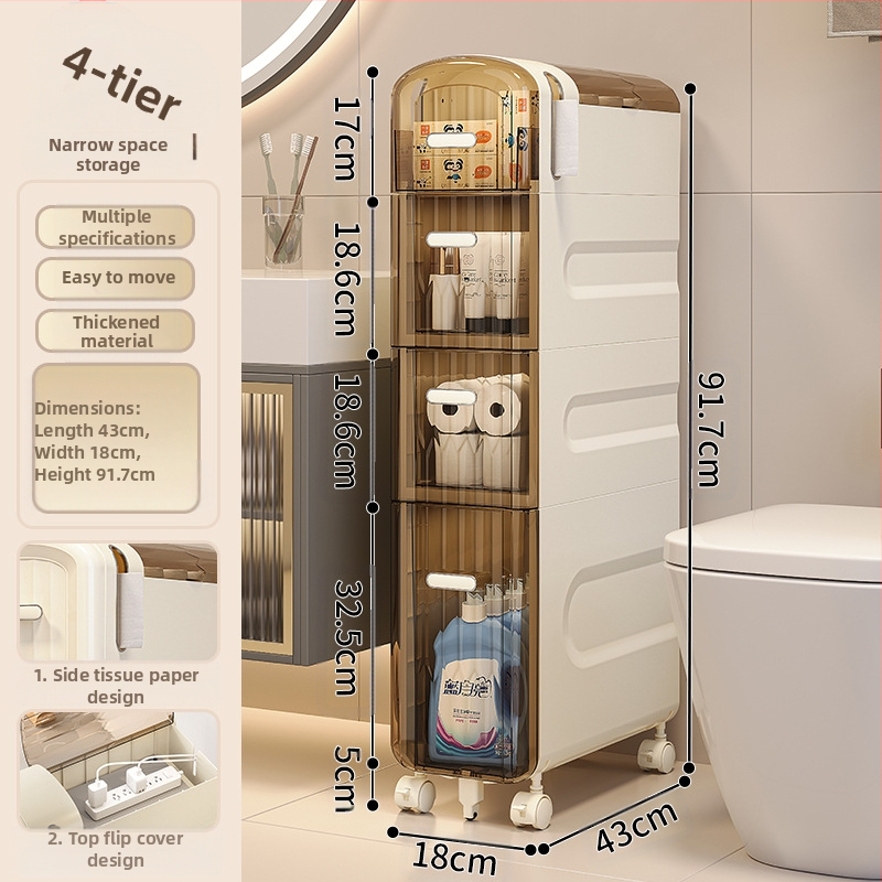 WC-tároló állvány, fürdőszobai beszerelés nélküli szekrény, WC-tároló szekrény, WC-szekrény, WC oldalsó szekrény