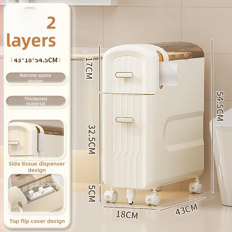 WC-tároló állvány, fürdőszobai beszerelés nélküli szekrény, WC-tároló szekrény, WC-szekrény, WC oldalsó szekrény