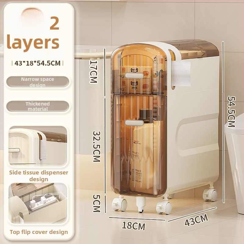 WC-tároló állvány, fürdőszobai beszerelés nélküli szekrény, WC-tároló szekrény, WC-szekrény, WC oldalsó szekrény