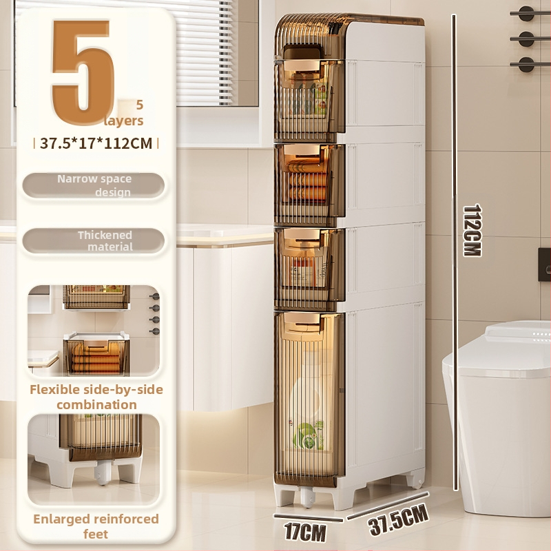 WC-tároló állvány, fürdőszobai beszerelés nélküli szekrény, WC-tároló szekrény, WC-szekrény, WC oldalsó szekrény