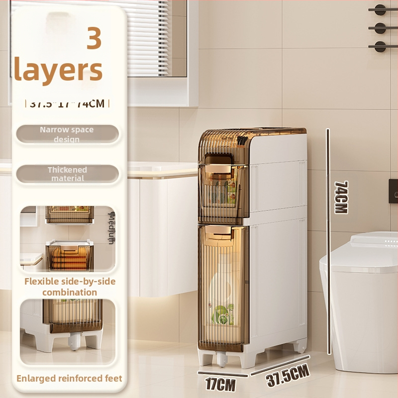 WC-tároló állvány, fürdőszobai beszerelés nélküli szekrény, WC-tároló szekrény, WC-szekrény, WC oldalsó szekrény