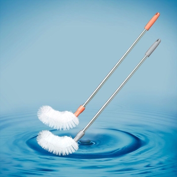 Pika käepidemega ämbrihari paksendatud roostevabast terasest veejaoturi puhastuskuulihari artefaktiga teleskoopvardaga mineraalvesi puhas ämbrihari