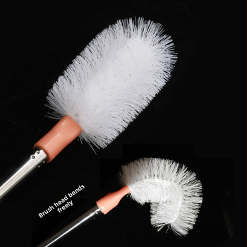 Pika käepidemega ämbrihari paksendatud roostevabast terasest veejaoturi puhastuskuulihari artefaktiga teleskoopvardaga mineraalvesi puhas ämbrihari