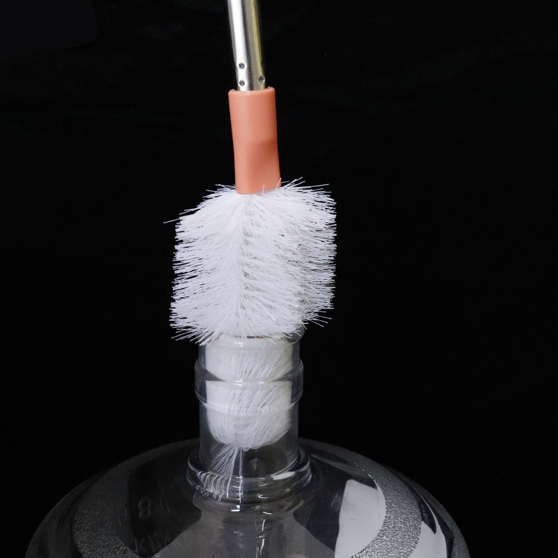 Pika käepidemega ämbrihari paksendatud roostevabast terasest veejaoturi puhastuskuulihari artefaktiga teleskoopvardaga mineraalvesi puhas ämbrihari