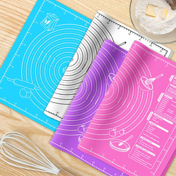 Populaarne majapidamises kasutatav toidukvaliteediga silikoonist sõtkumismatt libisemiskindel mittenakkuv kondiitritoodete rullimismatt köögiköögitarbed