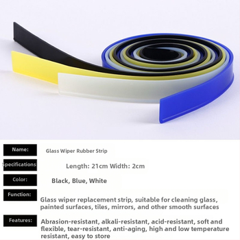 Tehase isetoimiv klaasipuhasti roostevabast terasest klaasipuhasti kummiriba vahetus 105 cm klaasipuhasti nahkriba