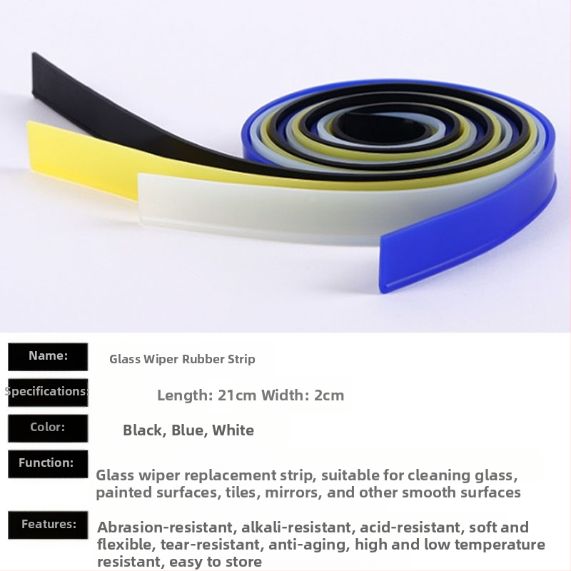 Фабрична самозадвижваща се стъргалка за стъкло от неръждаема стомана, резервна гумена лента за чистачки, 105 см, кожена лента за стъргалка за стъкло