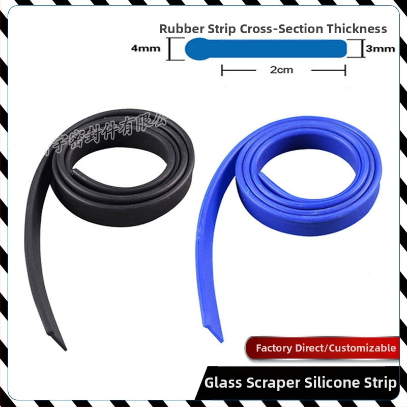 Tehase isetoimiv klaasipuhasti roostevabast terasest klaasipuhasti kummiriba vahetus 105 cm klaasipuhasti nahkriba