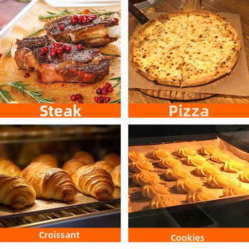 Piiriülene spetsiaalne küpsetuspaber liha isolatsiooniks kõrge temperatuuriga ahju spetsiaalne paber ühekordne küpsetuspaber toidu silikoonpaber