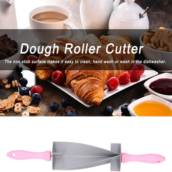 „Amazon“ sandėlyje rankų darbo „pasidaryk pats“ raginio maišelio kruasanas Reguliuojamas kočėlo duonos pjaustyklės formos