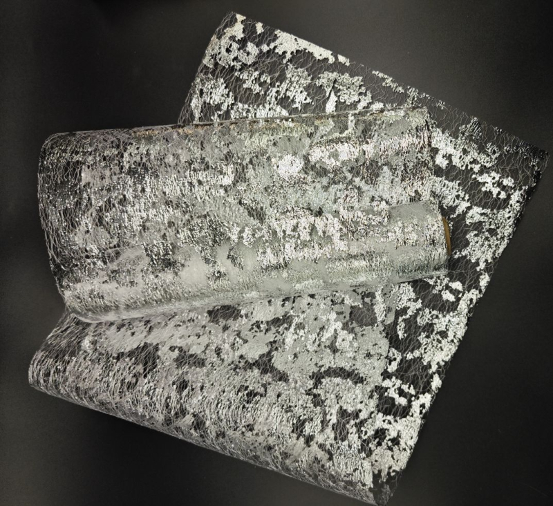 Traversă de masă nețesută transfrontalieră pentru ștanțare la cald, folie aurie, plasă de cadou, decorare, atmosferă de nuntă, aspect de masă, covoraș