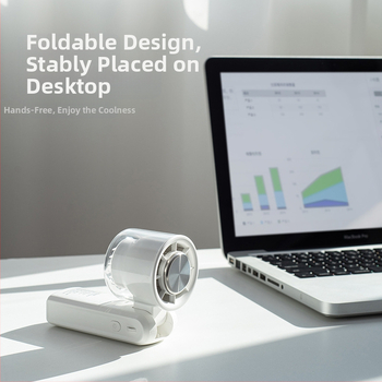 25 év határokon átnyúló új nagysebességű hűtős kézi ventilátor függőnyakú kültéri hordozható félvezető turbóventilátor