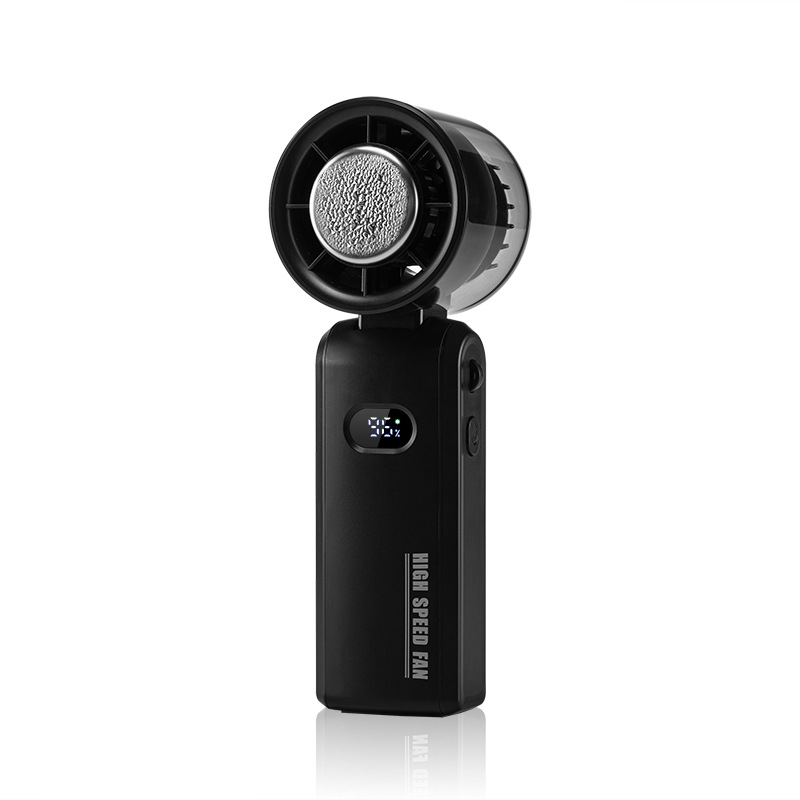 25 év határokon átnyúló új nagysebességű hűtős kézi ventilátor függőnyakú kültéri hordozható félvezető turbóventilátor