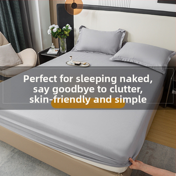 Hulgimüük voodikate ühes tükis madratsikate kerge luksuslik kaitsekate voodikate Nantongi voodipesutehase väliskaubandus piiriülene neli aastaaega