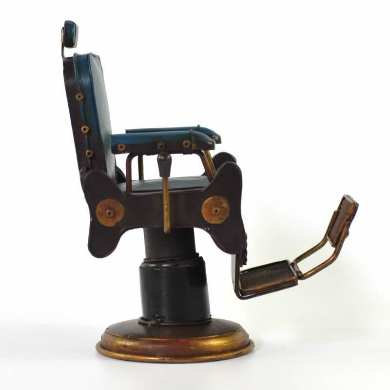 Ръчно изработени винтидж метални занаяти орнаменти креативен касиер железен американски бръснарски стол модел