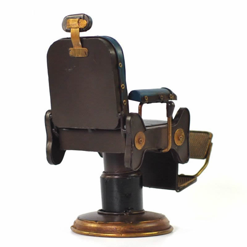 Ръчно изработени винтидж метални занаяти орнаменти креативен касиер железен американски бръснарски стол модел