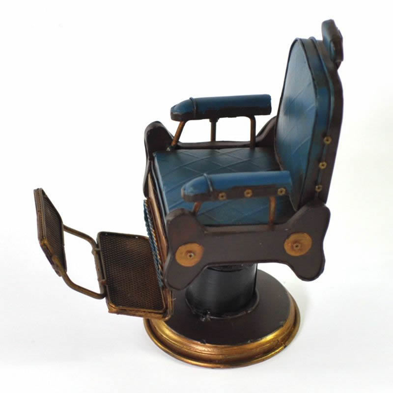 Ръчно изработени винтидж метални занаяти орнаменти креативен касиер железен американски бръснарски стол модел