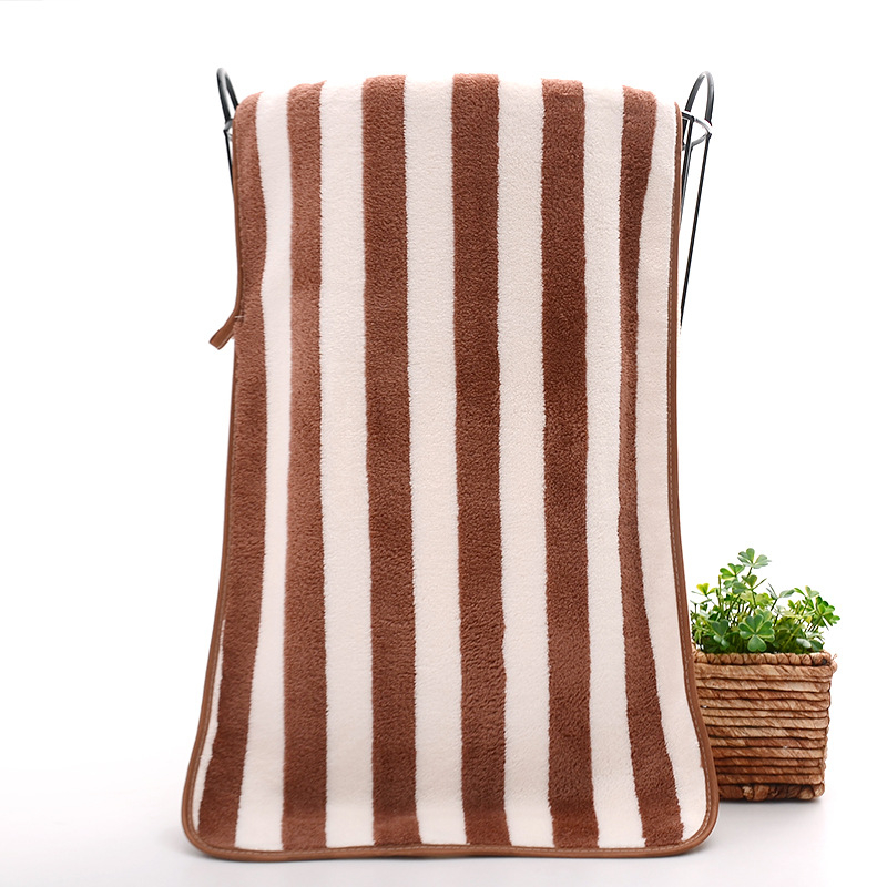 Kootud korallfliisist rätik, õhuke rätik, pehme imav kiud, hulgimüük, paks kinkekaardi logoga näorätik