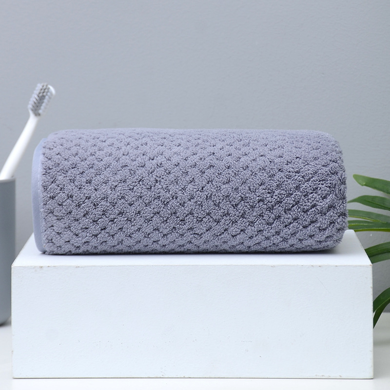 Kootud korallfliisist rätik, õhuke rätik, pehme imav kiud, hulgimüük, paks kinkekaardi logoga näorätik