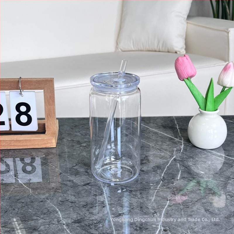 2024 Robbanásveszélyes 16oz-os műanyag tapadókorong, környezetbarát akril zselés színű, mason pohár, műanyag pohár nagykereskedelem