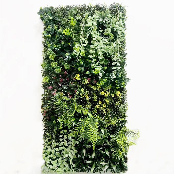 Simulācijas zaļās augu sienas pielāgošana Simulācijas augu sienas Lanmi zāle Dažādu zālienu viltus zāliena sienas dekorēšanas fons