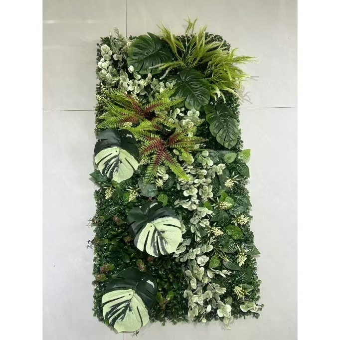 Simulācijas zaļās augu sienas pielāgošana Simulācijas augu sienas Lanmi zāle Dažādu zālienu viltus zāliena sienas dekorēšanas fons