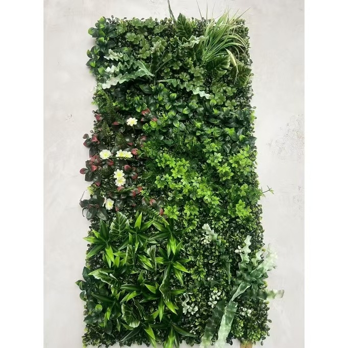 Simulācijas zaļās augu sienas pielāgošana Simulācijas augu sienas Lanmi zāle Dažādu zālienu viltus zāliena sienas dekorēšanas fons