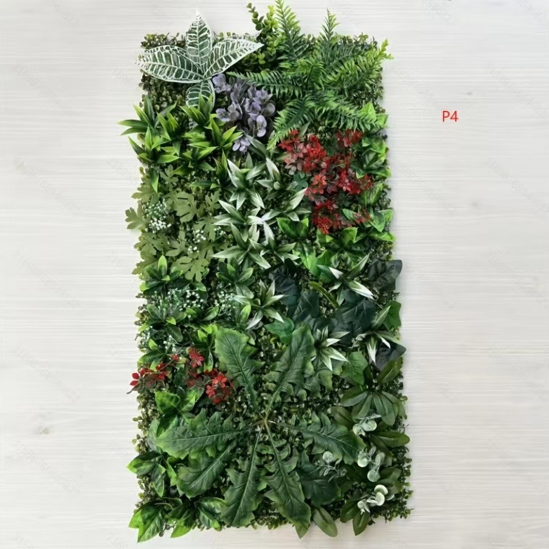 Simulācijas zaļās augu sienas pielāgošana Simulācijas augu sienas Lanmi zāle Dažādu zālienu viltus zāliena sienas dekorēšanas fons