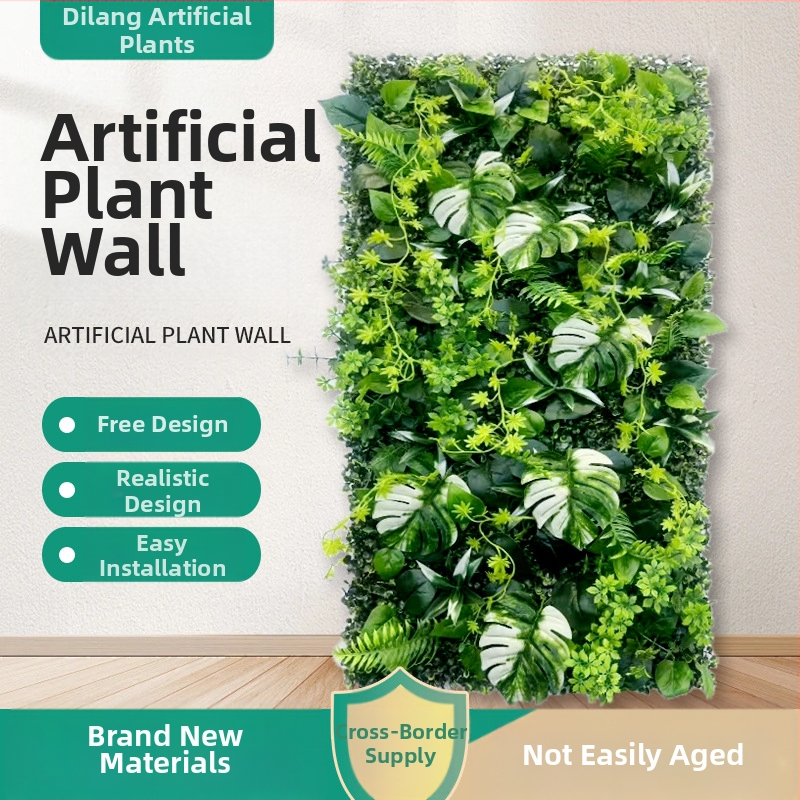 Simulare verde plante perete personalizare simulare plante perete Lanmi iarbă asortată iarbă falsă gazon perete decorare fundal