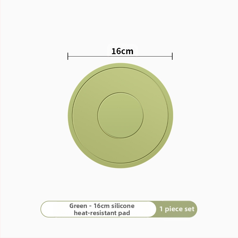 Силиконова постелка за топлинна изолация, подложка за трапезна маса, против изгаряне, подложка за трапезария, специална високотемпературна подложка за купа, подложка за подложка за чаши, домакинска висококачествена...