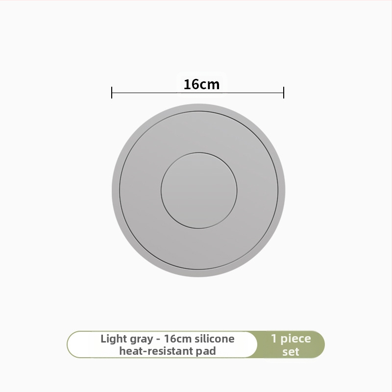 Силиконова постелка за топлинна изолация, подложка за трапезна маса, против изгаряне, подложка за трапезария, специална високотемпературна подложка за купа, подложка за подложка за чаши, домакинска висококачествена...
