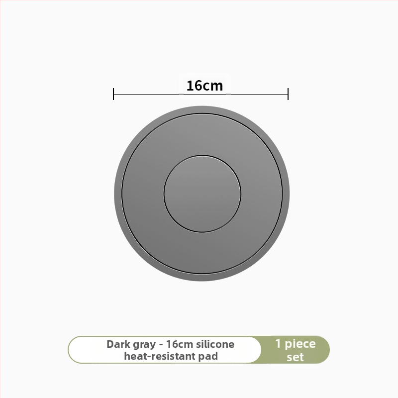 Силиконова постелка за топлинна изолация, подложка за трапезна маса, против изгаряне, подложка за трапезария, специална високотемпературна подложка за купа, подложка за подложка за чаши, домакинска висококачествена...