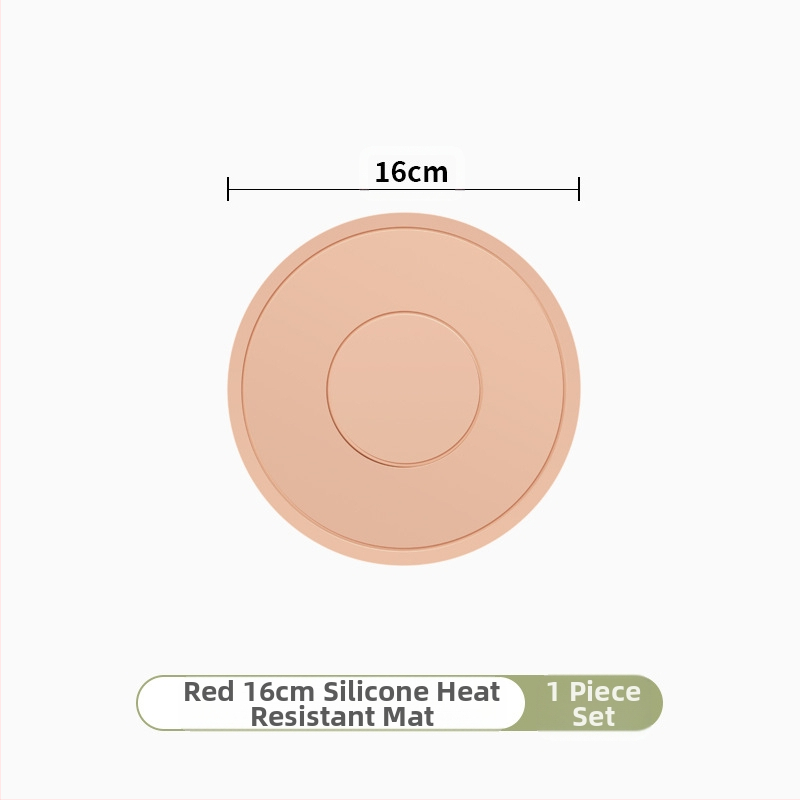 Силиконова постелка за топлинна изолация, подложка за трапезна маса, против изгаряне, подложка за трапезария, специална високотемпературна подложка за купа, подложка за подложка за чаши, домакинска висококачествена...
