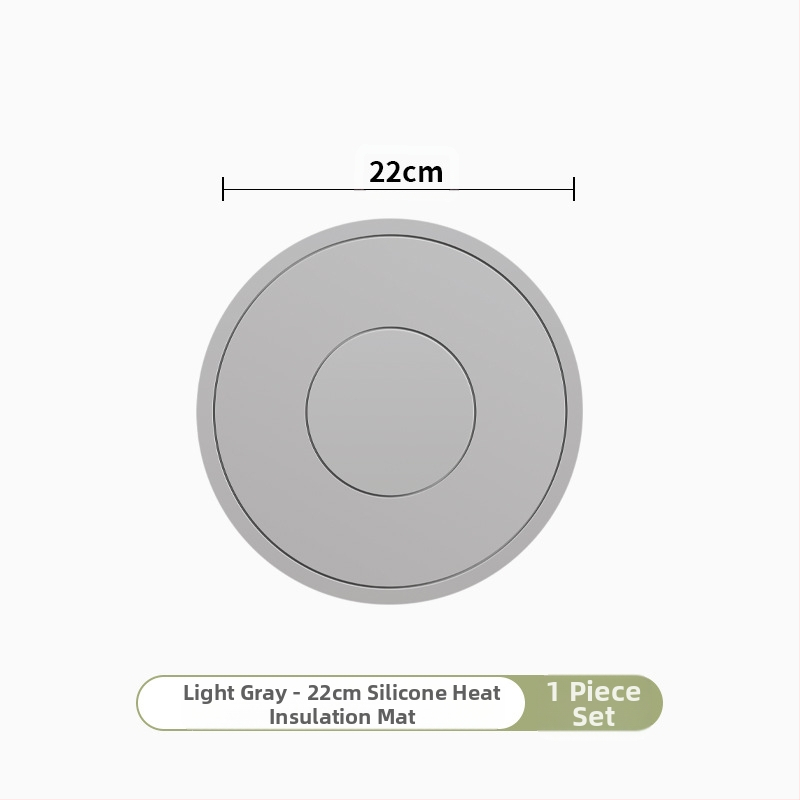 Силиконова постелка за топлинна изолация, подложка за трапезна маса, против изгаряне, подложка за трапезария, специална високотемпературна подложка за купа, подложка за подложка за чаши, домакинска висококачествена...