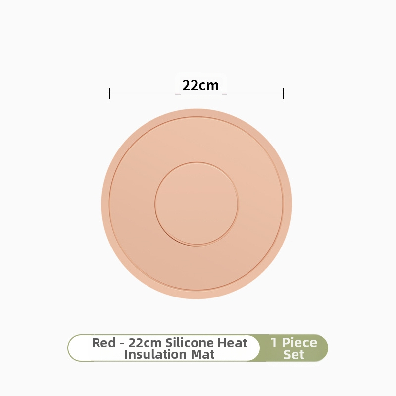 Силиконова постелка за топлинна изолация, подложка за трапезна маса, против изгаряне, подложка за трапезария, специална високотемпературна подложка за купа, подложка за подложка за чаши, домакинска висококачествена...