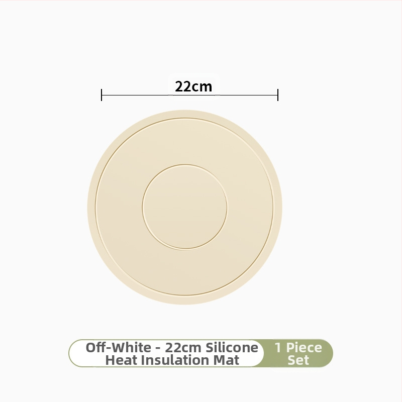 Силиконова постелка за топлинна изолация, подложка за трапезна маса, против изгаряне, подложка за трапезария, специална високотемпературна подложка за купа, подложка за подложка за чаши, домакинска висококачествена...