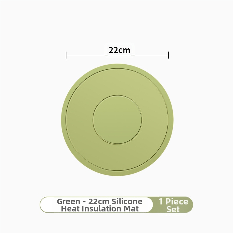 Силиконова постелка за топлинна изолация, подложка за трапезна маса, против изгаряне, подложка за трапезария, специална високотемпературна подложка за купа, подложка за подложка за чаши, домакинска висококачествена...