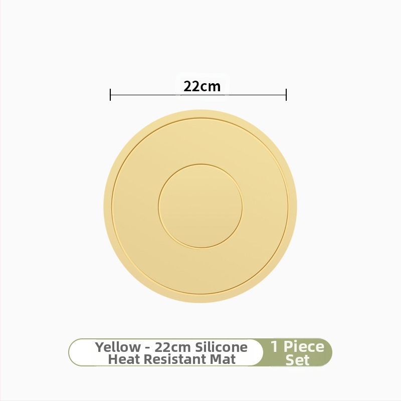 Силиконова постелка за топлинна изолация, подложка за трапезна маса, против изгаряне, подложка за трапезария, специална високотемпературна подложка за купа, подложка за подложка за чаши, домакинска висококачествена...