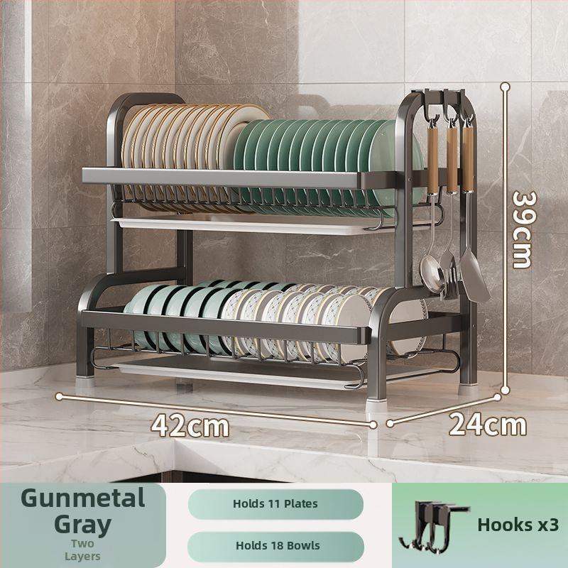 Virtuvės laikymo lentynėlė, daugiafunkcis indų ir indų laikymo lentynėlė, dubenėlių ir lazdelių laikymo dėžė, spintelė, buitinių indų lentynėlė, kanalizacijos lentynėlė