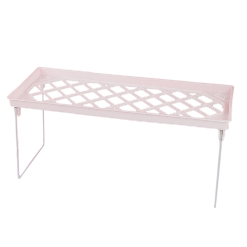 Tárolóállvány Egyszerű háztartási asztali fürdőszobai tárolóállvány Tárolóállvány Újdonságok Kozmetikai ékszerek Egyrétegű összecsukható