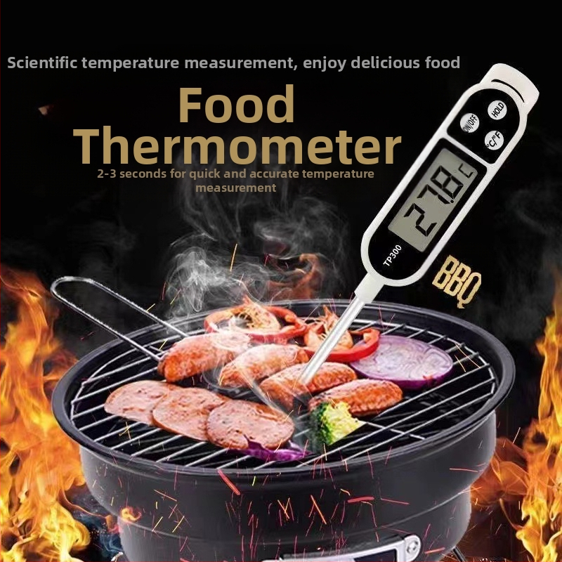 Домашен температурен уред температура на водата температура на маслото високопрецизен електронен цифров дисплей храна пържене печене кухня термометър за мляко