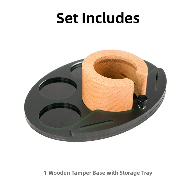 Kohviaparaadi hoiustamisaluse kohvipulbri hoidik, mis ühildub 51/53/54/58MM kohvikäepidemega