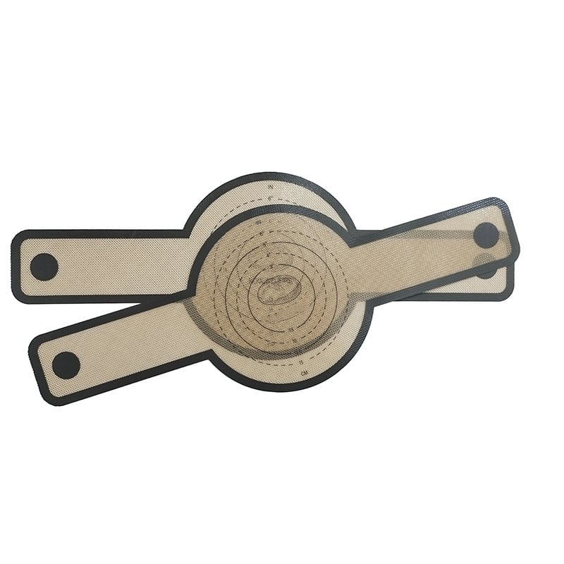 0,7 mm õhufritüüri küpsetustihend õhufritüüri taigna ülekandmiseks küpsetusmatt, pikk käepide, rihma otsas käepide