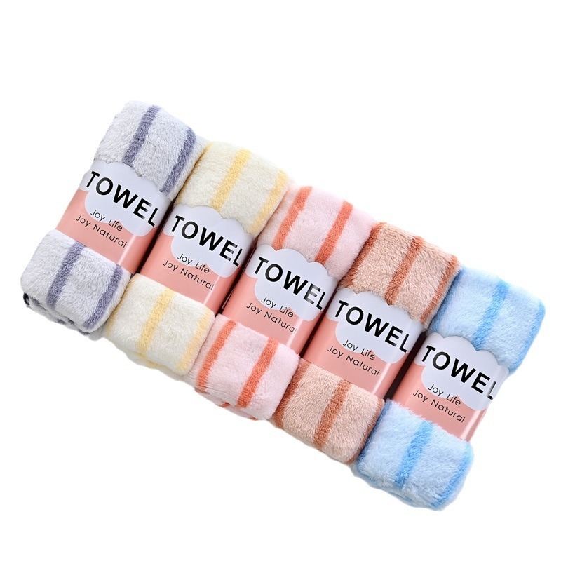 Korallvelvetist rätikud, viiepakend, paksendatud näorätikud 3060, hulgimüük, imavad, ebemevabad, tugeva veeimavusega koduseks kasutamiseks